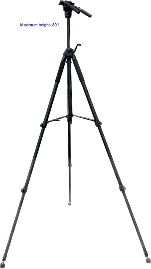 Oberwerk 5000 Tall Tripod/Head Maximum hight-89"